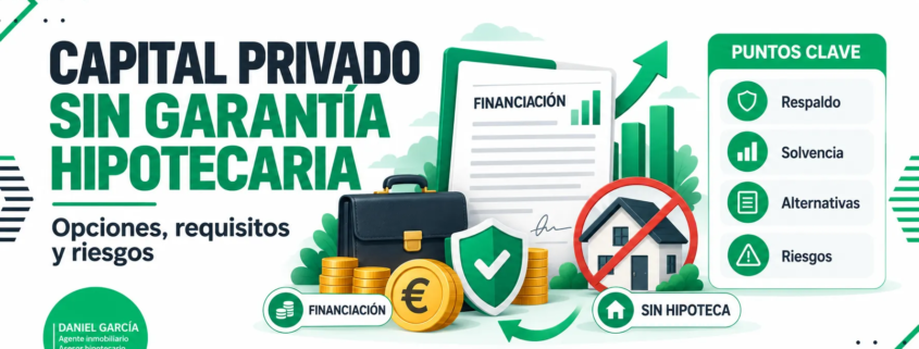 Capital Privado Sin Garantía Hipotecaria Opciones, Requisitos Y Riesgos