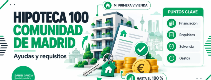 Hipoteca 100 Comunidad De Madrid Para Comprar La Primera Vivienda
